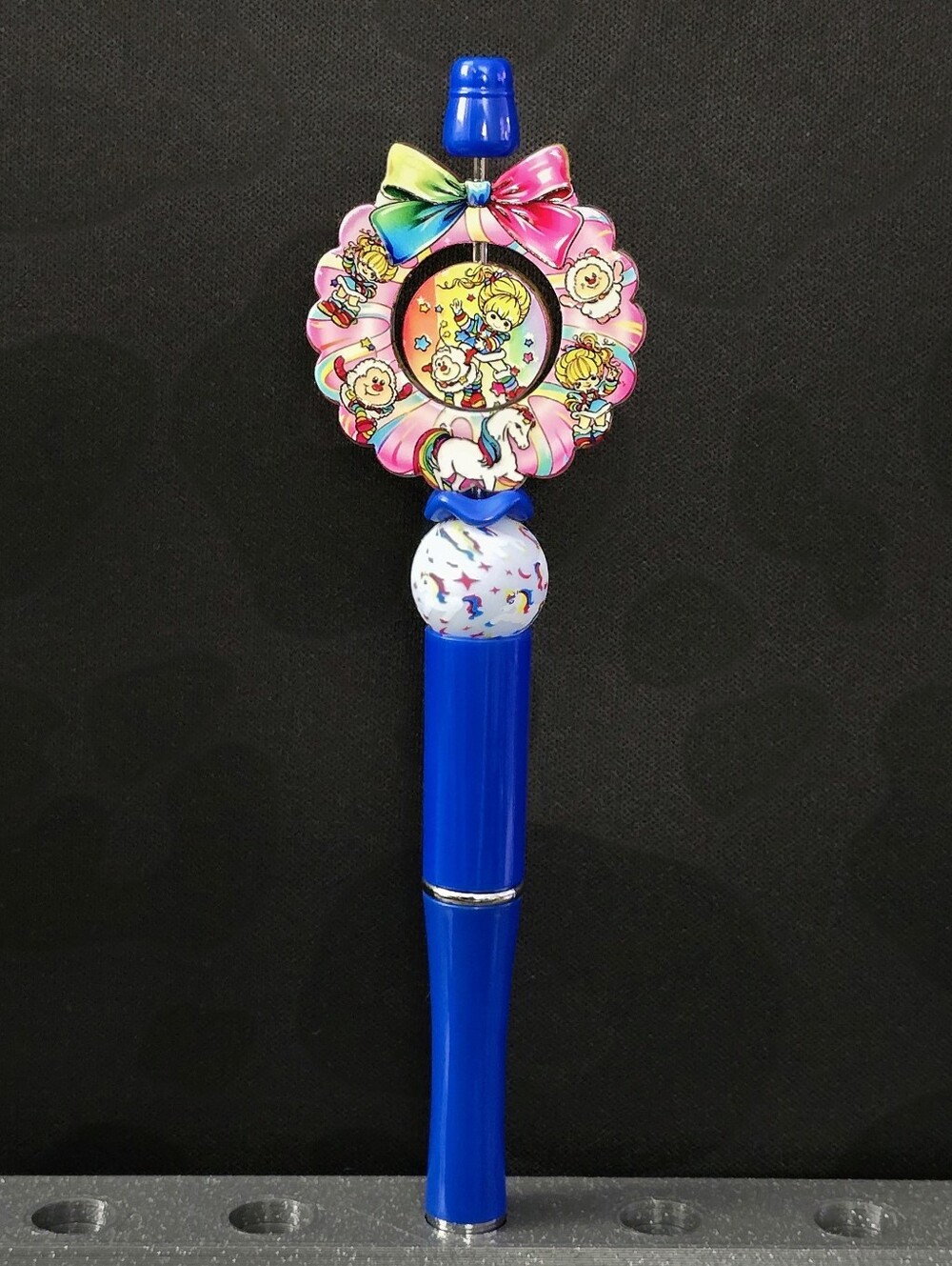 Rainbow Brite Novelty Acrylic Spinner Pen
